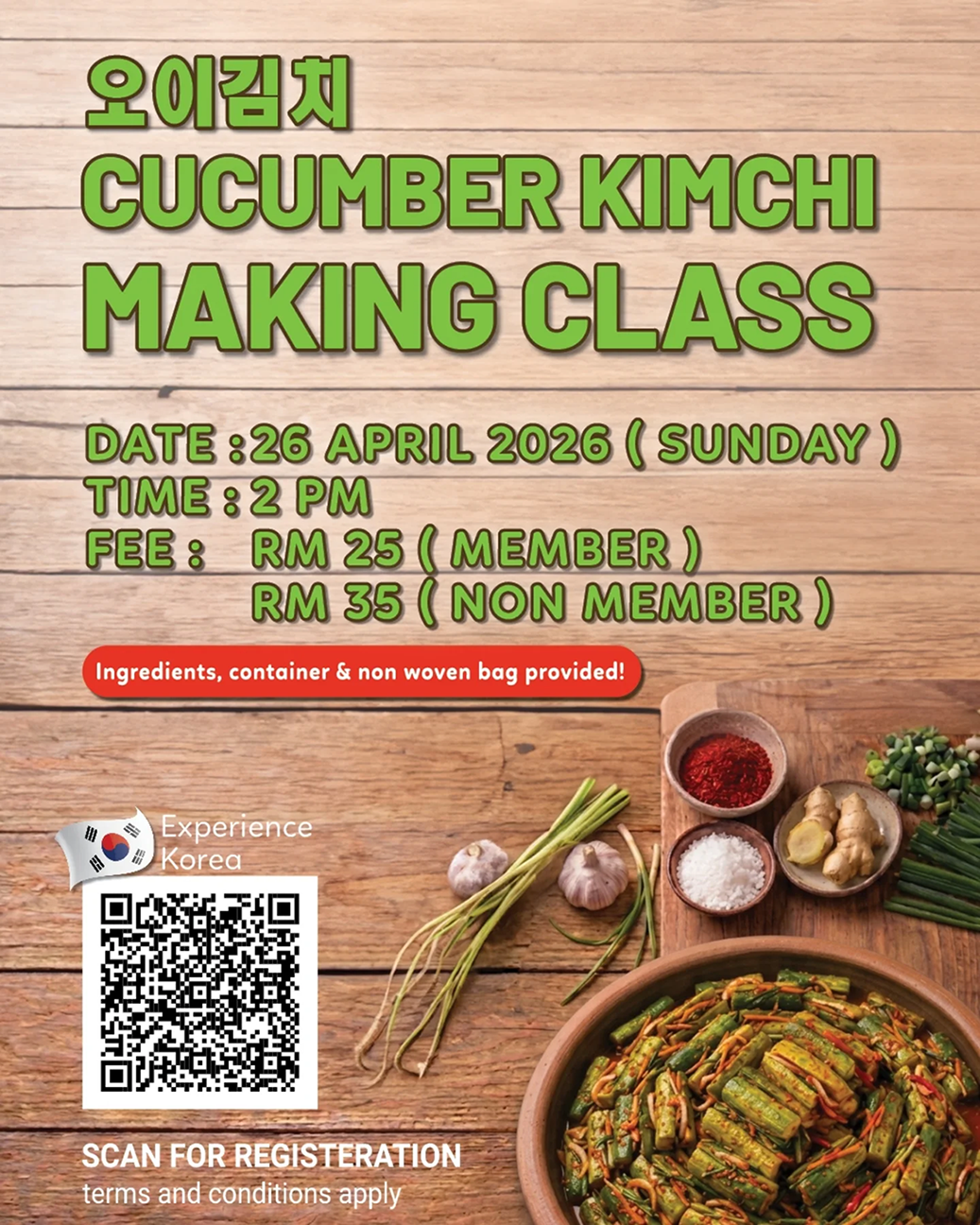 🥗 Spicy, Crunchy, and Handmade by YOU! 🇰🇷✨