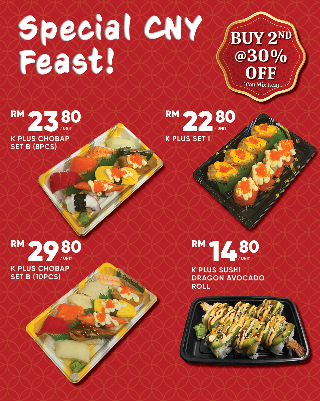 Fresh Sushi CNY Special
